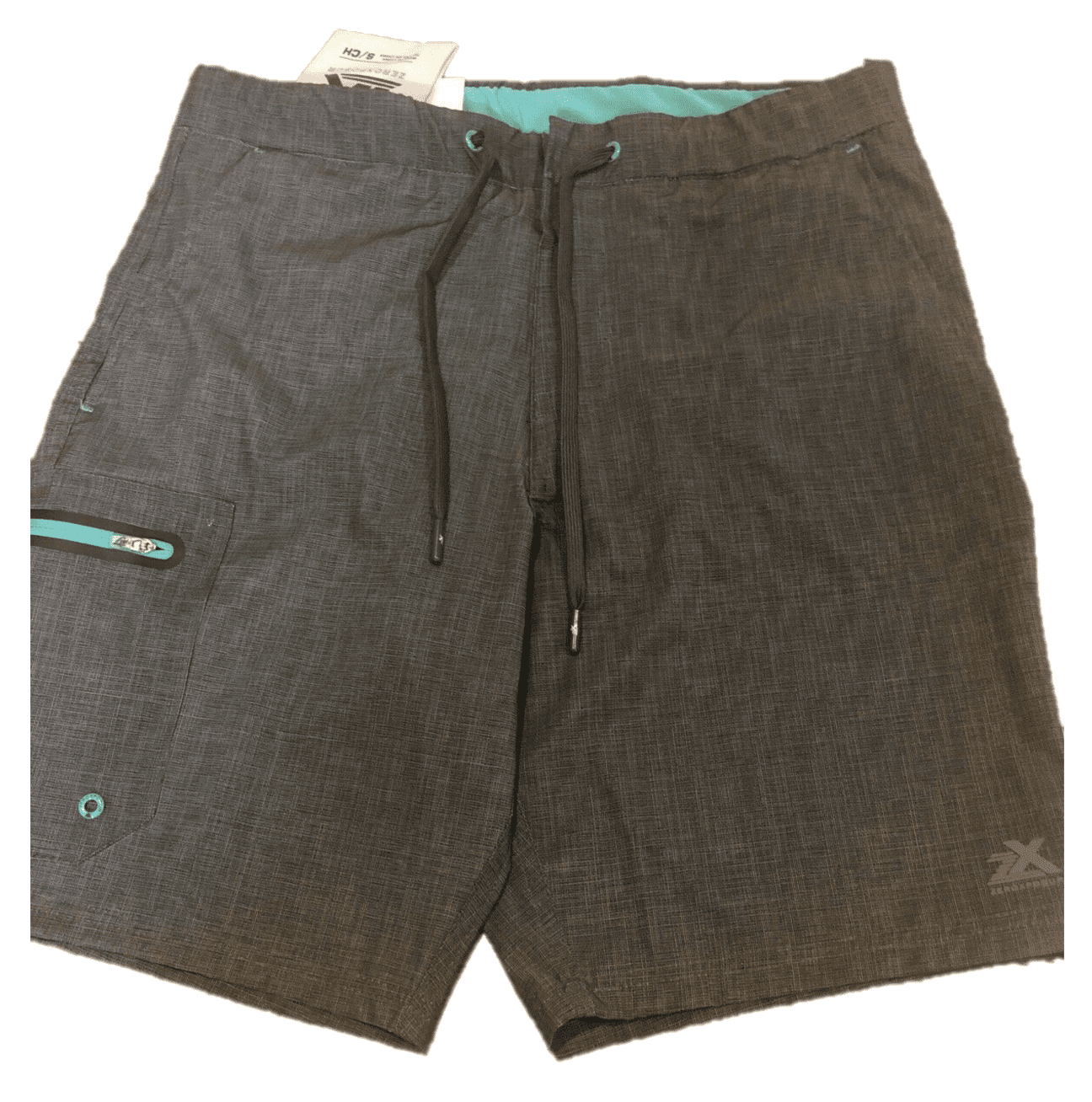 ZeroXposur - Men's ZeroXposur Slate Graph Swim Shorts Size XX-Large ...