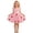 /c100Red135, variant on JCCXIN Child Toddler Girls Dress Crew Neck Tulle Ball Gown Party Birthday Heart Print Performance Fly Sleeve Adorable Beach Dresses,Red,12-18 Months