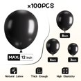 thumbnail image 3 of Globos de látex EMART de 12 cm, 100 unidades con cinta para decoración de fiestas, 3 of 7