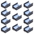thumbnail image 3 of 10pcs Aluminium Refroidisseur Module Dissipateur de Chaleur Aileron pour Dispositif de Transistor de Haute Puissance, 3 of 9