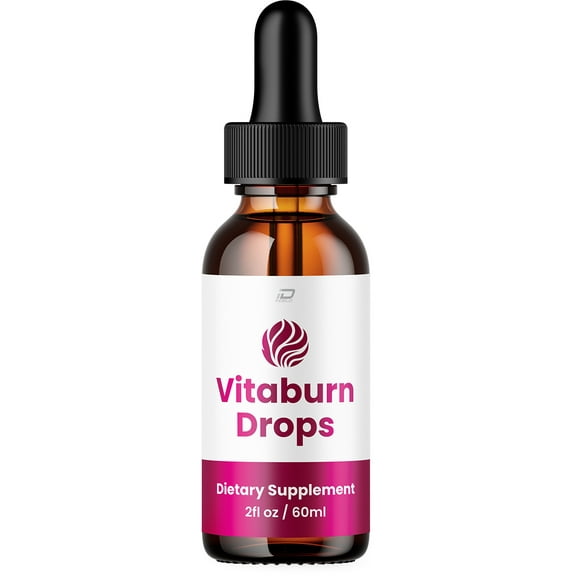 Vitaburn Drops – VitaburnDrops Extra Strength All Natural Healthy Organic Support, 1 Pack, 1 Month Supply