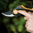 thumbnail image 3 of Fiskars SmartFit 8 Inch Bypass Pruner with Non-Stick Steel Blades and SoftGrip Handles, 3/4 Inch Cut Capacity, Orange and Black, 3 of 9