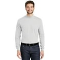 thumbnail image 1 of Port Authority ®  Interlock Knit Mock Turtleneck.  K321 2Xl White, 1 of 2
