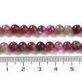 thumbnail image 5 of Natural Watermelon Tourmaline Bead Strands Round Dyed 6mm Hole: 1mm about 66~67pcs/strand 14.76~14.96 inch(37.5~38cm), 5 of 5