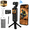 Black, variant on Ourlife 4K Pocket Gimbal Camera with 330° Rotation, 1.72" Touch Screen, Face Tracking, 2400mAh Battery, 64GB Card, Black, for Vlogging