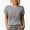 Heather Grey, variant on Distressed Meet Me in the Woods - Camper & Mountains Art Merch Gift, Tan T-Shirt, Large