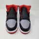 thumbnail image 2 of N I-K-E A i r-Jor-dan 1 Mid Shoes Black Cement Gray Fire Red DQ8426-006 Men's Size 10, 2 of 6