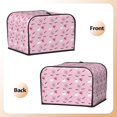 thumbnail image 3 of Goofa Bat And Pumpkin Print Toaster Cover 4 Slice, Four Slice Bread Machine Cover Quilted Toaster Covers Bread Maker Cover Kitchen Appliance Cover, 3 of 7