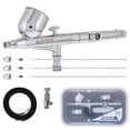 thumbnail image 1 of Set de aerógrafo Master Airbrush G233 Pro con boquillas de 0,2 a 0,5 mm, 1 of 6