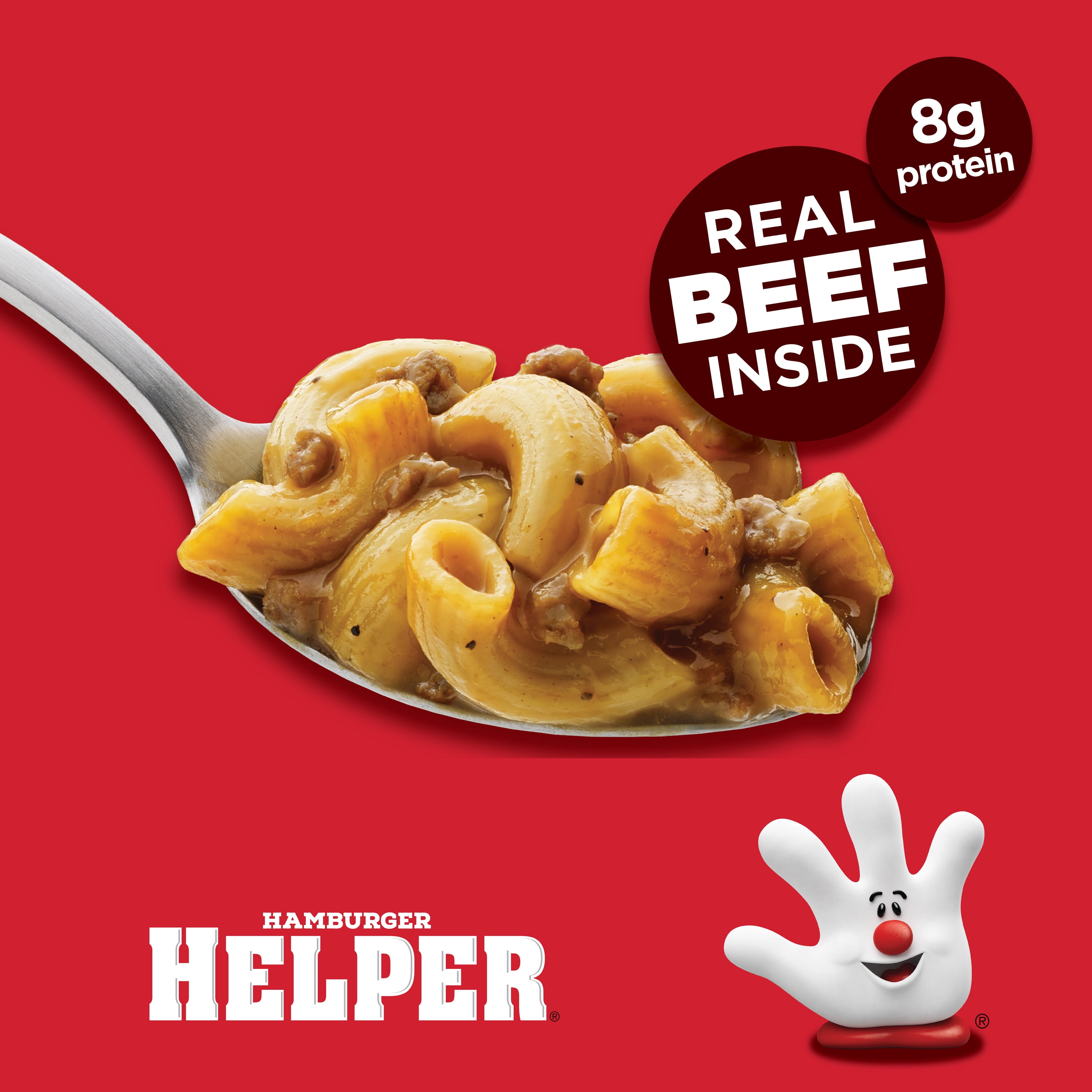 (6 pack) Hamburger Helper Beef Pasta, 2 oz Microwave Cup, Shelf Stable (Dried)