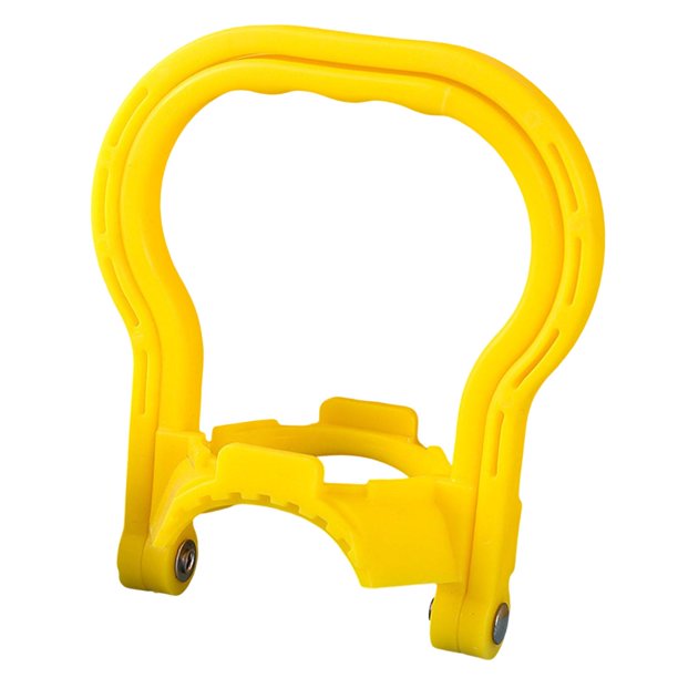 Portabotellas de agua potable con clip ergonómico antideslizante y ahorrador Amarillo