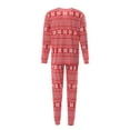 thumbnail image 5 of Christmas Family Matching Pajamas  Pajamas, Printed Long-Sleeve Tops with Pants Suit/Jumpsuit for Adult, Kid, Baby, 5 of 9