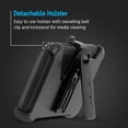 thumbnail image 3 of Pelican Voyager Series Apple iPhone 14 Pro Max Case with Belt Clip Holster [MagSafe Compatible] - Black, 3 of 8