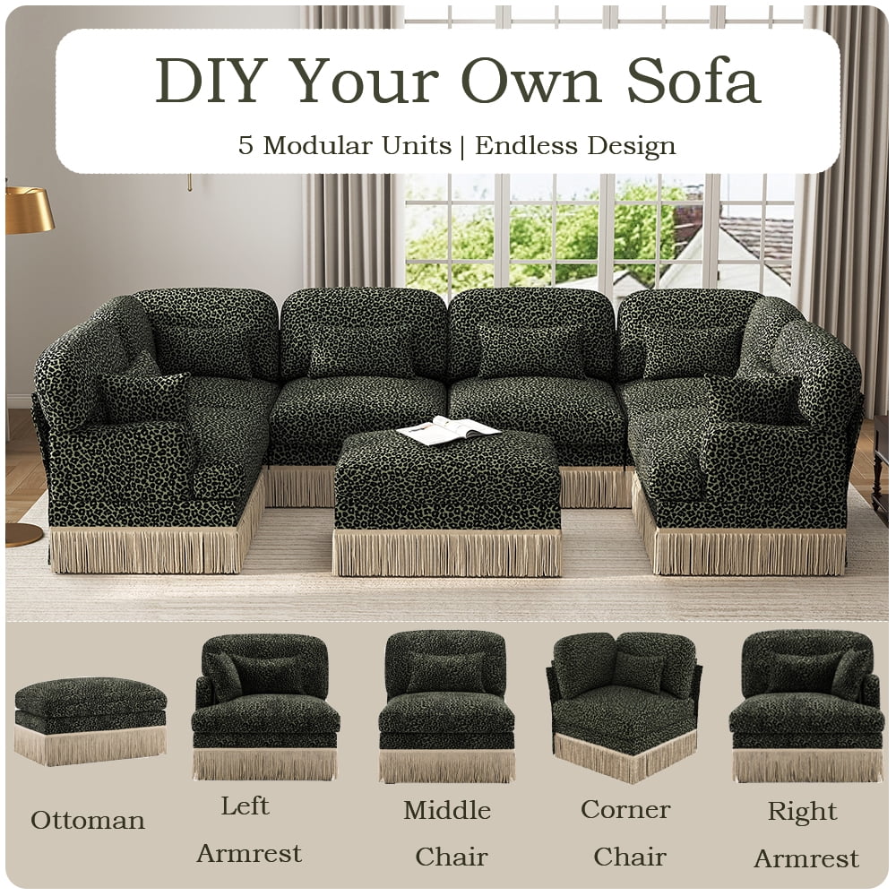 Modular Sectional Sofa Right Arm Chair Module
