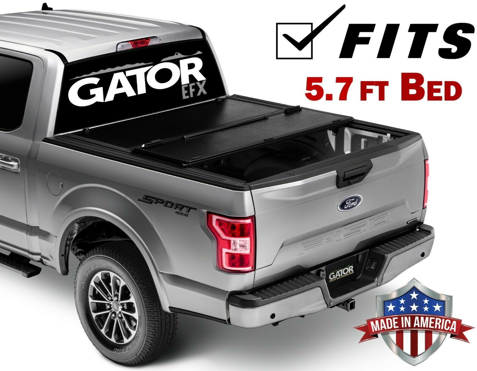 Gator Efx Hard Tri Fold Fits 2009 2018 Dodge Ram 5 7 Ft Bed No Rambox Only Tonneau Truck Bed Cover Made In The Usa Gc34006 Walmart Com Walmart Com