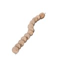 thumbnail image 2 of Wooden Hamster Ladder Bridge, Small Pet Round Platform Adjustable Length Applewood Variable Shape  For Exercise For Honeycreepers 12 Ladder, 2 of 8