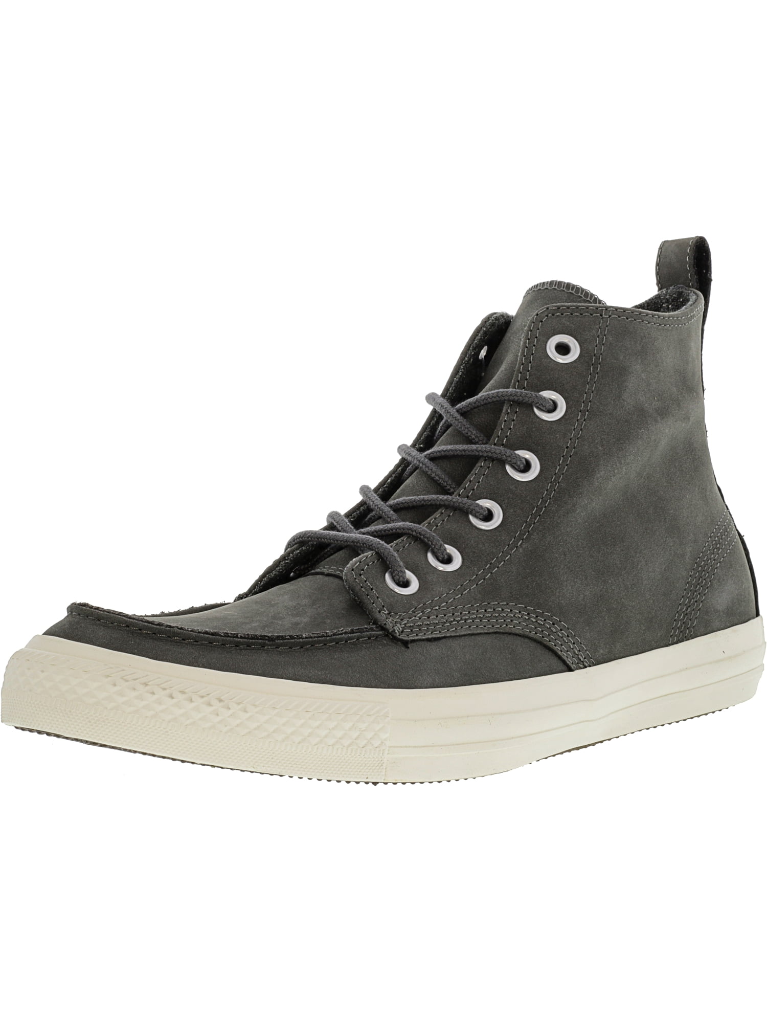 Converse Chuck Taylor All Star Classic Boot Hi Charcoal High-Top Leather - 12.5M / 10.5M