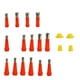 thumbnail image 1 of Kit de herramientas para calafatear de acero inoxidable | Juego de 15 boquillas de goma para baño y cocina | Boquilla en forma de V para una aplicación suave de masilla y sellador, 1 of 2