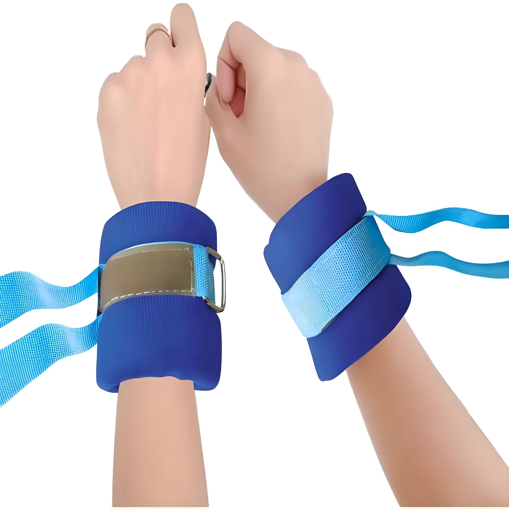 BESTSKY Medical Bed Wrist And Ankle Restraints Limb Holders, Soft Sponge Material Hand And Leg Restraint Kit for Patient And Elderly