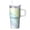 Texture-38, variant on 20oz Double Wall Textured Handle Tumbler, Stainless Steel Insulated Travel Coffee Mug, Geometric Pattern Leak Proof Design