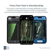 Arccos Starter Bundle: Smart Sensors (Gen 4 Smoke) & Link Pro