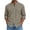Mens Shirts Khaki, variant on Hawaiian Beach Shirt for Men Button Long Sleeve with Pockets Loose Casual Vacation Tops Tee Dad Gifts