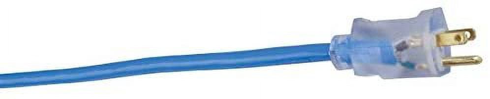 Coleman Cable 02569 12/3 Hi-Visibility Low-Temperature Outdoor Extension Cord, 100-Foot