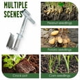 thumbnail image 4 of Herramienta para Plantar Bulbos de Acero Inoxidable, Trasplantador de Plántulas de Jardín, Herramienta Fácil para Plantar Semillas y Bulbos de Flores y Verduras., 4 of 8