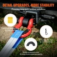 thumbnail image 5 of "2" Heavy-Duty Trailer Shackle Hitch Receiver - 66,000 lbs Tow D-Ring for Truck & Jeep Off-Road Recovery", 5 of 10