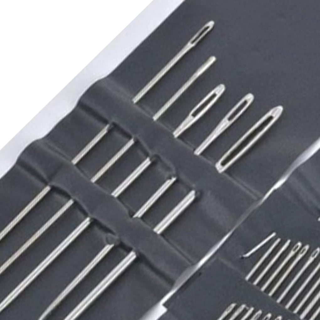 Set Stainless Steel Sewing Needle Embroidery Mending Hand Craft Tool 55PCS