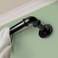 thumbnail image 3 of 1" Dia Pipe Bay Window Curtain Rod, Adjustable 23"-41", 41"-78"- Black,(DP100-Bay-2), 3 of 3