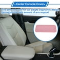 thumbnail image 4 of Unique Bargains Car Armrest Pad 12.59"x6.29" Center Console Cover Armrest Seat Box Cover Faux Leather Pink, 4 of 6
