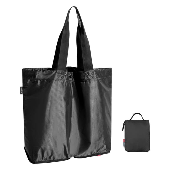 pack all 16L Foldable Shoulder Tote Bag, Lightweight Grocery Shopping Bag