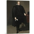 thumbnail image 1 of ARTCANVAS Felipe IV 1628 Canvas Art Print by Diego Velazquez - Size: 26" x 18" (0.75" Deep), 1 of 9