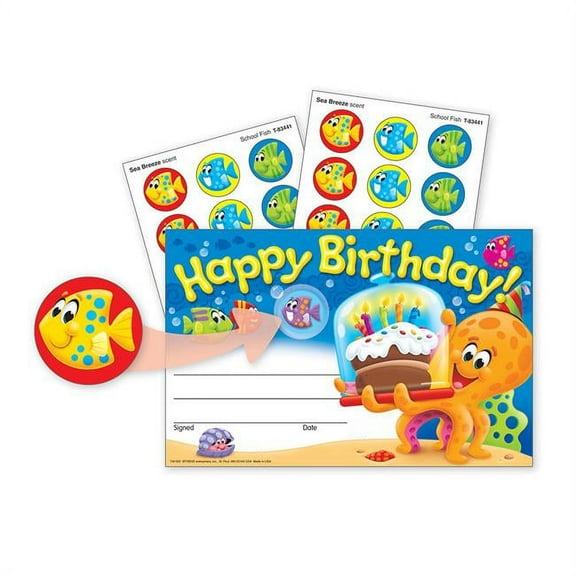 Trend Enterprises T-81302 Stinky Stickers Awards Sea Buddies