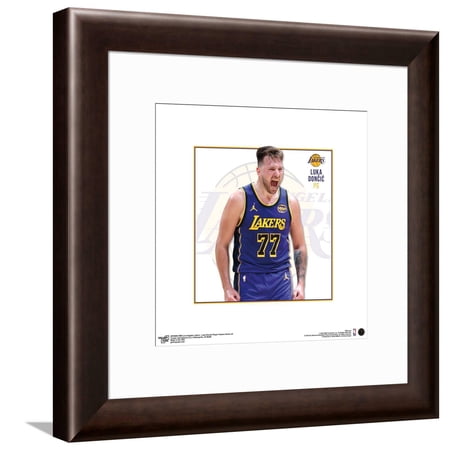 Gallery Pops® NBA Los Angeles Lakers – Luka Doncic Feature Series 25 Canvas Wall Art Unframed Version