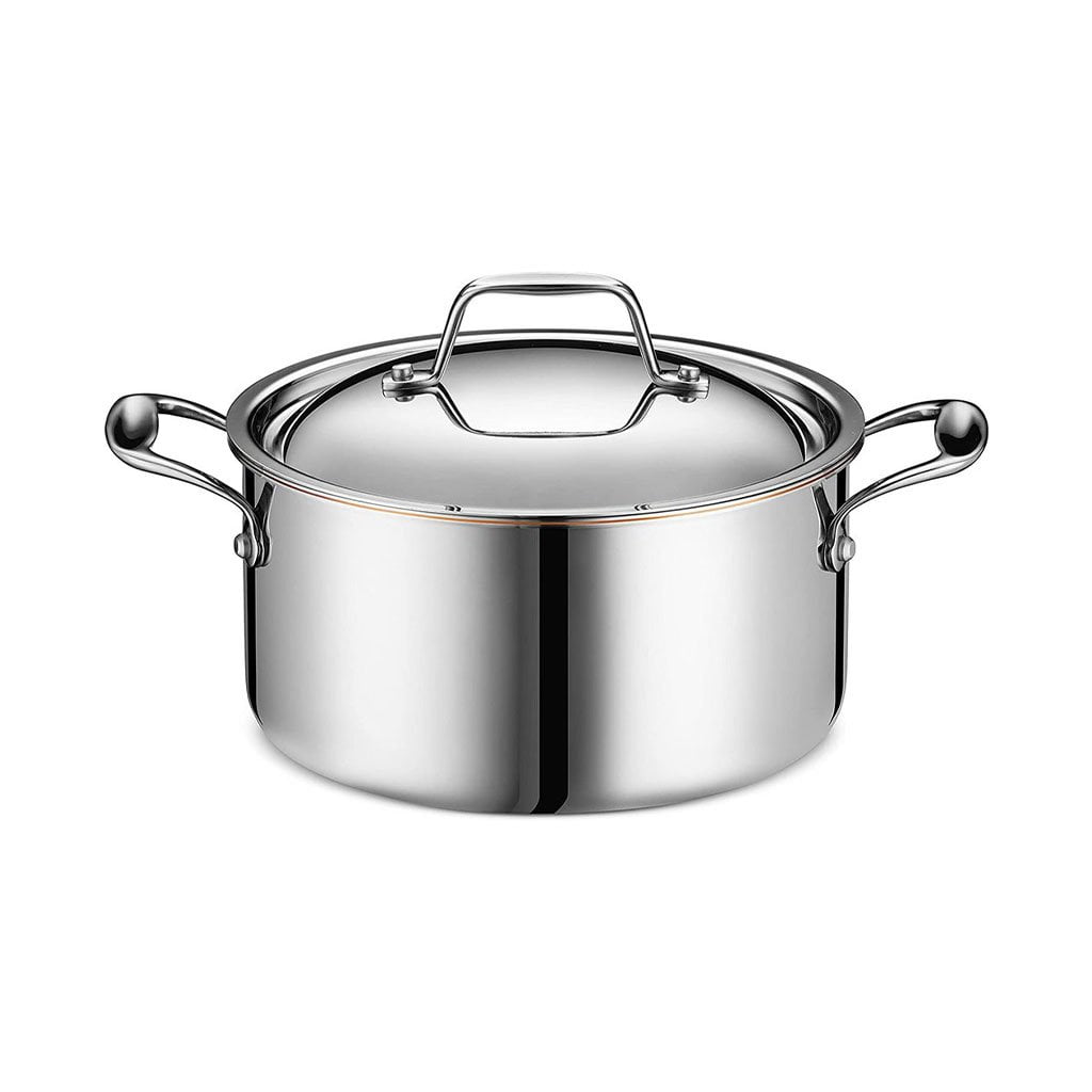 Legend Cookware Stainless Steel Stock Pot With Lid 