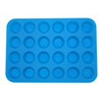 thumbnail image 1 of 24 Cavity Mini Muffin Cup Silicone Soap Cookies Cupcake Bakeware Pan Tray Mould, 1 of 8