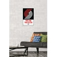 thumbnail image 2 of NBA Portland Trail Blazers - Logo 21 Wall Poster, 14.725" x 22.375", 2 of 6