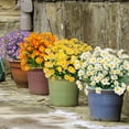 thumbnail image 5 of Daisy (376 Head) Artificial Flowers for Outdoor Summer Decor UV Resistant Fake Flowers Faux Plastic Greenery Shrub Plant for Wedding Indoor Home Porch Box Cemetery Décor(Color), 5 of 5
