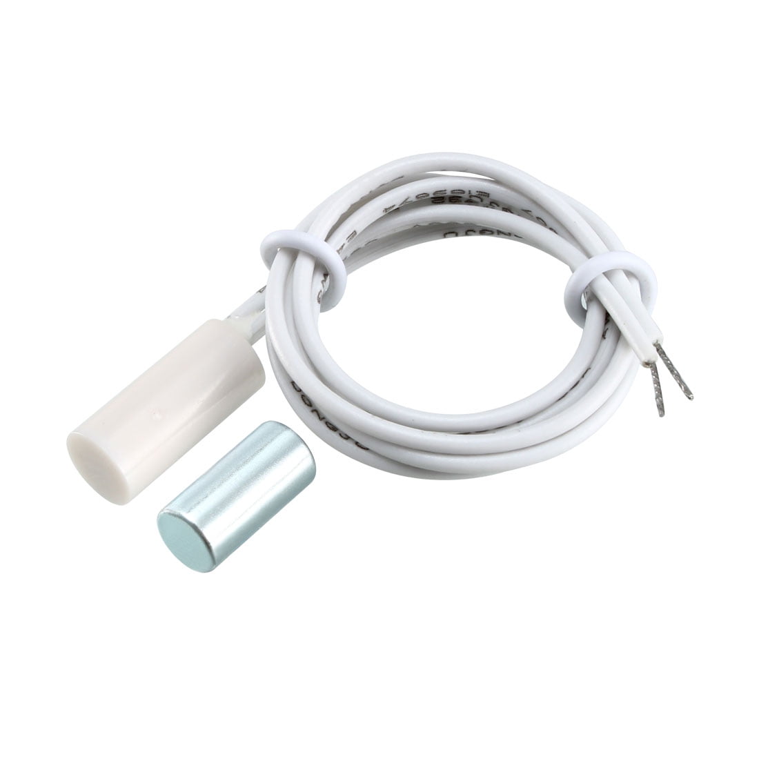HC-34A NC Recessed Wired Gate Contact Sensor Alarm Magnetic Reed Switch White