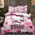 thumbnail image 1 of Bedding Set Quilt Cover Pillowcase Cartoon Quilt Cover Single Double Quilt Cover Girls Bed Bedroom Set Cover - ZIORGSHF, 1 of 3