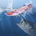 thumbnail image 3 of Slow Sinking Glide Fishing With Tail Realistic Trout Shad Tackle For Anglers, 3 of 4