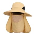 thumbnail image 1 of Chapeau de Protection UV Extérieur Chapeau de Pêche avec Couvre-Visage et Rabat de Cou pour Hommes, 1 of 7
