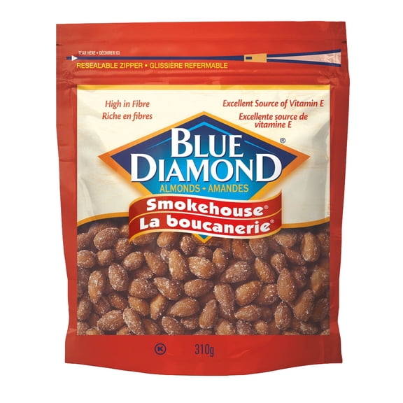 Blue Diamond Smokehouse Almonds, Premium Snack - 310g/10.9 oz
