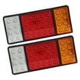 thumbnail image 3 of Rear Indicator Lamp, 12V Tail Lights 2 Pcs High Visibility  For  For Trucks, 3 of 8