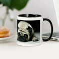 thumbnail image 4 of CafePress - Pug Mugs - 11 oz Ceramic Mug - Novelty Coffee Tea Cup, 4 of 6
