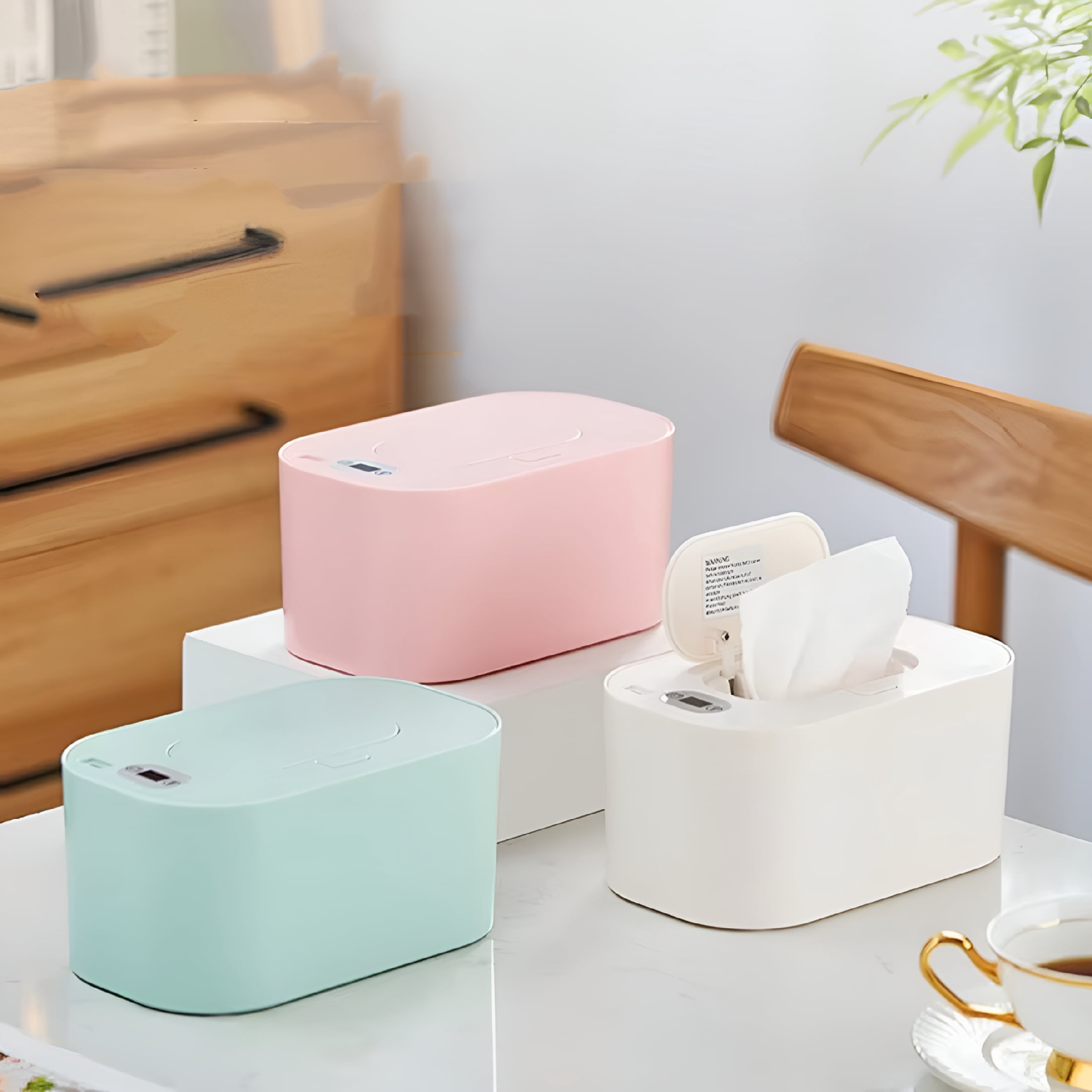 HIBIBUD Baby Wipe Warmer,Wipe Warmer And Baby Wet Wipes Dispenser,Smart Precise Temperature Control Large Capacity Evenly Overall Heating Silence,Wipes Warmer for Babies Portable Wipe Warmer