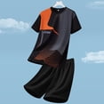 thumbnail image 6 of CHUMUD Athletic Outfits Sets for Men Shorts and Short Sleeve T Shirts Running Dry Fit Mesh Gym Clothes Workout Outfit (Avail in Big & Tall), 6 of 6