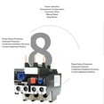 thumbnail image 3 of Thermal Relay, 750V Flame Retardant Thermal Overload Relay  For Industrial Use, 3 of 8